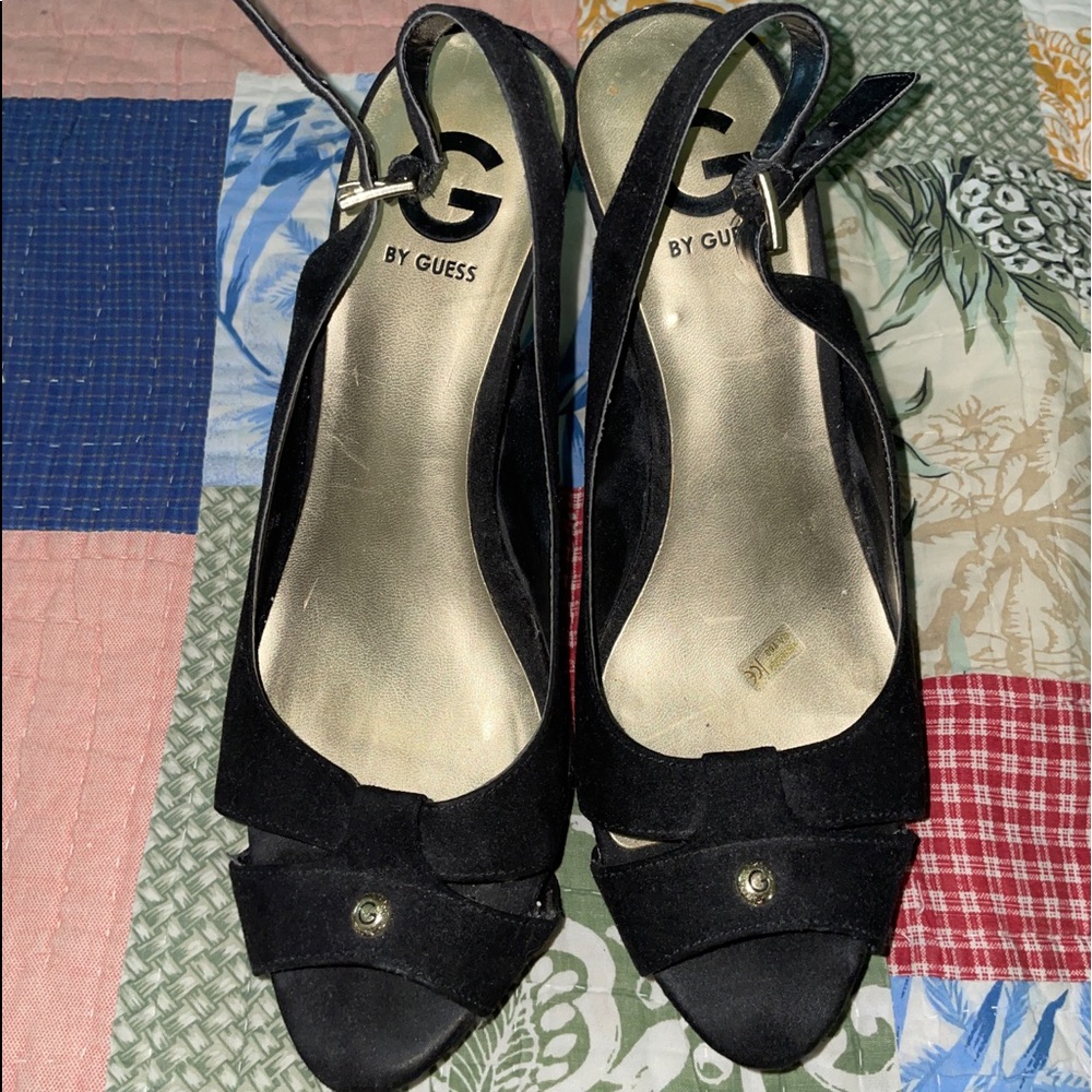 By Guess black high heels